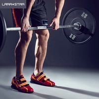 Chaussures de sport à talon haut LS0080 pour hommes, dernières tendances de la mode masculine, chaussures de musculation de style chinois pour les squats