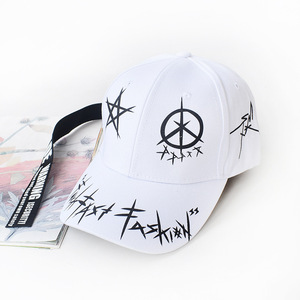 Topi Hip Hop pita jalanan ubiquisiter, versi Korea musim panas - Product Image 3