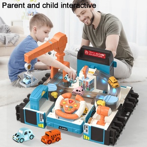 Nouveau jouet éducatif multifonction déformation bus simulation de conduite voiture fente jouet aventure pistes enfants transformant bus jouets - Product Image 3