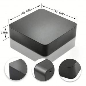 EBM Aluminum Amplifier Housing Mini-ITX Computer Chassis IP54 Protection Powder Coated Heatsink <b>Enclosure</b> - Product Image 2