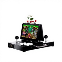 Console de jeu portable tout-en-un avec écran double, joystick de combat d'arcade Moonlight Box, WIFI pliable, 32 000 jeux, nouvelle console de jeu à pièces