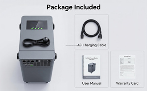 Station d'alimentation portable 12 kWh 6 kW, onduleur hybride 6 kW, batterie LiFePO4 51,2 V 238 Ah, 8000 cycles, générateur solaire prêt à l'emploi - Product Image 6