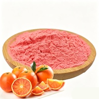 Poudre d'orange sanguine naturelle en gros, riche en anthocyanes