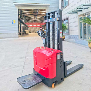 Factory <strong>Price</strong> 1.5T 2T Full-electric Portable Self Loading Pallet Stacker Ladder Truck Mounted <strong>Forklift</strong> Electric <strong>Forklift</strong> - Product Image 2