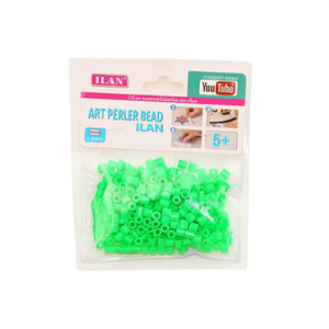 Perline Ilan Art Perler 5x5mm Verde Chiaro per Artigianato e Progetti Fai-da-Te - Product Image 2