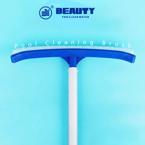Cepillo Profesional para <span class=keywords><strong>Piscina</strong></span> de 18 Pulgadas, Color Azul, Resistente, Curvo, para Limpiar Algas en Esquinas y Escalones de Piscinas, Directo de Fábrica - Product Image 6