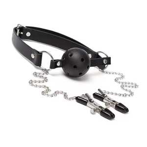 جديد جودة عالية لعبة الكمامات الفم الجنس SM الكبار للأزواج - Product Image 1