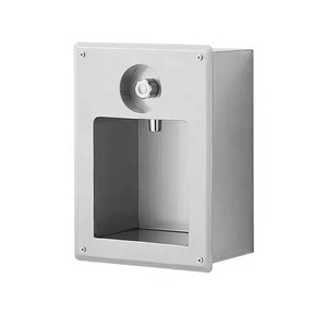 Bebedero de Acero Inoxidable Montado en la Pared, Agua Fría y Caliente, Uso Comercial - Product Image 1