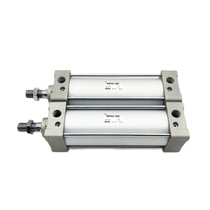Cilindro de varilla de tracción SMC MBF40-100, actuador neumático para automatización industrial - Product Image 4