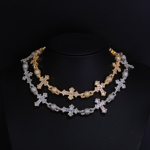 Bespoke Luxury Edition Hip Hop Iced Out <b>Cuban</b> <b>Chain</b> Moissanite 925 Sterling <b>Silver</b> Miami <b>Link</b> Necklace VVS1 Diamond Tester Pass - Product Image 1