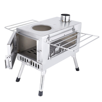 Nouveau commerce Camping en plein air Table de feu de bois Charbon de bois Barbecue coréen Grill Four à pizza commercial