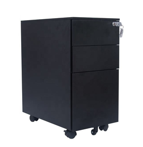מכירת הטוב ביותר 3-מגירה מודרני ארון קבצים נייד פלדה עם עיצוב מתקפל עבור משרד הבית & הספר להשתמש גלגלים מתגלגל - Product Image 6