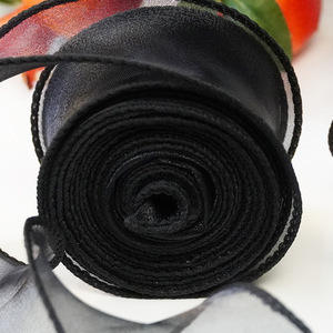 Noir sans noyau (4 cm * 28 yards) ; Rouleau