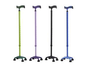 Bastón Ligero de Aluminio Resistente a la Oxidación con Bloqueo Rojo de Ajuste Rápido, Capacidad de 100 kg, para Hospital y Cuidado en el Hogar - Product Image 5