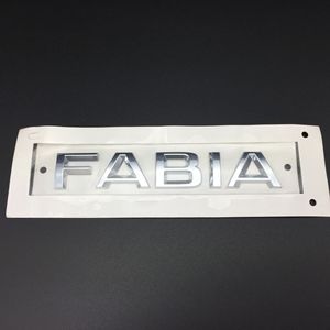ตราสัญลักษณ์ท้ายรถ Skoda Fabia รุ่น 5JD853687AA ทำจากโลหะโครเมียม สำหรับตกแต่งฝากระโปรงท้ายรถ - Product Image 2