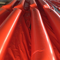 Boom de retenue de marée noire de bâche de PVC pour la barrière de barrière d'algues de flottaison de mer