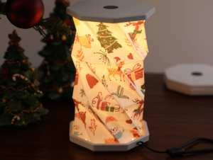 स्मार्ट टच के नेतृत्व में पोर्टेबल नाइट लाइट न्यू क्रिसमस वातावरण क्लिप-ऑन फोल्डिंग लालटेन रचनात्मक उपहार - Product Image 4