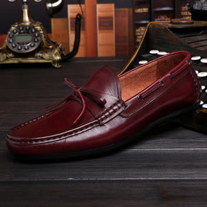 Zapatos Planos de Cuero Genuino de Alta Calidad con Punta Redonda, Estilo Formal para Oficina y Carrera, Ligeros, Transpirables y Antideslizantes - Product Image 3