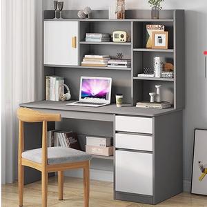 שולחן עבודה בבית שולחן עבודה מחשב שולחן עבודה פשוט שולחן עבודה עם מנעול עם מנעול עם שולחן משרדי מגירה ריהוט מודרני - Product Image 2