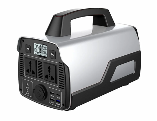 Portable 500W/600W Mini UPS Solar Panel Power Source with 12V 35Ah Lithium Battery AU Plug Type