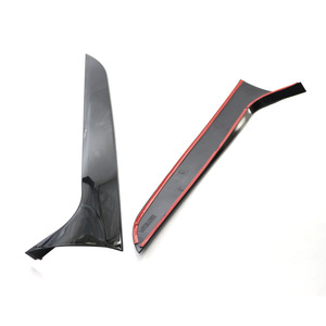 Alerón Lateral Trasero para Audi A4 B8, Fibra de Carbono Negro Brillante, Difusor Tipo Cola de Pato, Cinta Adhesiva/Tornillos, 2009-2016 - Product Image 4