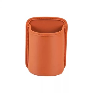 Portavasos multifuncional para coche, de cuero PVCPC, almacenamiento lateral para puerta, para teléfono, botella, llaves, accesorio interior para coche - Product Image 2