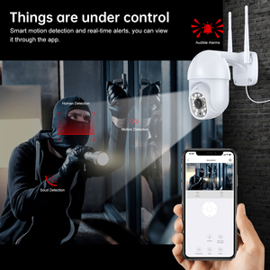 EDUP 1080P điện thoại di động giám sát ngoài trời máy ảnh IP66 không dây <span class=keywords><strong>Wifi</strong></span> Máy Ảnh HD an ninh mạng máy ảnh - Product Image 6