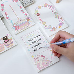 Mới đến tùy chỉnh thiết kế lưu ý pad đầy màu sắc dễ thương phim hoạt hình 50 sheets notepad cho quà tặng - Product Image 4