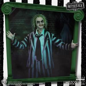 Figura de Acción Coleccionable Mezco Toys One:12 <span class=keywords><strong>Beetlejuice</strong></span> Edición Deluxe Escala 1/12 - Product Image 3