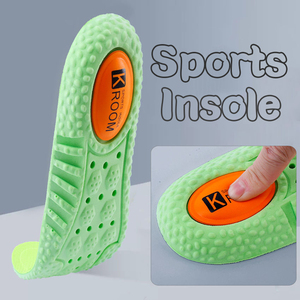 <span class=keywords><strong>Semelles</strong></span> intérieures souples en gel avec soutien de la voûte plantaire, respirantes et amortissantes pour chaussures de course, confortables, unisexes, pour le sport - Product Image 3