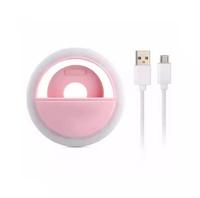 Lampu Selfie Universal Lensa Ponsel, Flash Ring 36 LED Bercahaya Klip Cincin Cahaya untuk iPhone untuk Samsung Harga Murah
