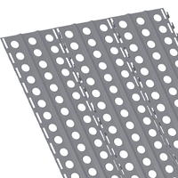 Directo de fábrica Marston Mat Tablones de acero antideslizantes para carreteras temporales, recuperación de vehículos y granjas de peces en arena, barro y nieve