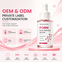 Suero Facial con Péptidos Rosados PDRN 30ml, Ilumina la Piel Opaca, Hidratación Profunda, Repara la Barrera Cutánea Dañada, Reafirma la Piel Flácida, Antiarrugas