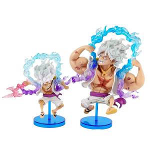 Offre Spéciale <span class=keywords><strong>Anime</strong></span> 5 Niveaux Luffy+Action+Figure Monkey D. Luffy Nika <span class=keywords><strong>Man</strong></span> Statue PVC Jouet de Collection 10cm Modèle Exquis Décoration - Product Image 2