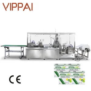 VIPPAI 8 Lanes Multi Use Sheet Alcohol Swab Prep Pad Wipes Making Packaging Machine