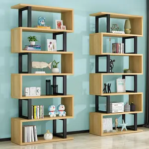 Scaffali da parete per armadietti in legno economici e popolari librerie per scaffali per libri per la casa vivente