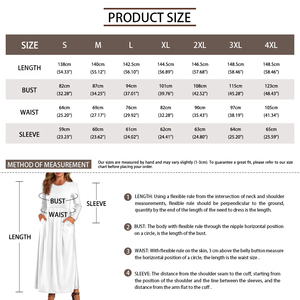 Papouasie-Nouvelle-Guinée Imprimer Robe Femmes D'été À Manches Longues Poche Maxi Robe Polynésienne Tribal <span class=keywords><strong>Totem</strong></span> Imprimer Genou Longueur Jupe Vêtements - Product Image 6