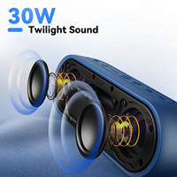 Altavoz Tribit XSound Plus 2, 30W, Inalámbrico, Resistente al Agua, 24 Horas de Reproducción, Emparejamiento TWS, Compatible con Aplicaciones, con Bajos Profundos