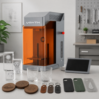 Máquina de Grabado Láser UV Frío de 5W 355nm, de Escritorio, con Bluetooth y App, para Vidrio y Diversos Materiales, para Regalos Personalizados