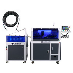 Servomotor completo automático, dispositivo de bobinado grande de alta precisión, máquina Pelacables y cortadora de cables de 2 + C - Product Image 1