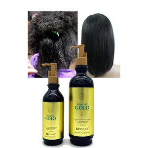Salon Straightening Cream Keratin Collagen Treatment For Africa Hair / Kinky Hair