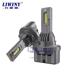 หลอดไฟหน้า LED สำหรับ T1 H7 15000lm 120W ชิป canb 6000K 3570ไฟหน้ารถมอเตอร์ไซด์ LED TUR-Bo H4 CANbus - Product Image 3