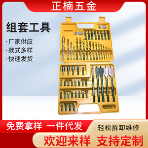 Jeu de 56 embouts de tournevis à chocs ZN pour usage domestique, kit d'outils métalliques - Product Image 5