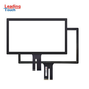 Monitor de pantalla táctil LCD capacitivo legible a la luz del sol, panel táctil impermeable plano interactivo Industrial de 23" - Product Image 3