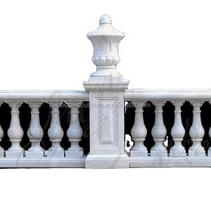 מגולף בעבודת יד מגולף שיש אבן טבעית busters עמוד מעקה פסל למכירה - Product Image 2