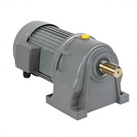 Moteur à engrenages AC à faible régime 2,2 kW, monophasé ou triphasé, industriel, à induction, avec réducteur