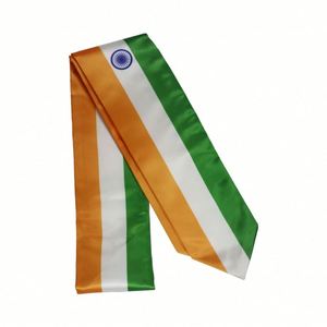 ผ้าพันคอสำเร็จการศึกษาสำหรับผู้ใหญ่ ผลิตจากผ้าซาตินโพลีเอสเตอร์ 100% ของอินเดีย สำหรับการศึกษาต่อต่างประเทศ - Product Image 2