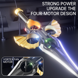 Mới kiểm soát kép cử chỉ cảm biến kiểm soát diễn viên đóng Thế bay thanh kiếm 360 ° linh hoạt cuộn chống va chạm vật liệu bọt điều khiển từ xa đồ chơi - Product Image 6