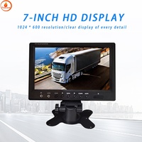 Usine en gros Firecore HX-07 moniteur de voiture Android 7 pouces 4 canaux Chine voiture DVR moniteur CVBS moniteur voiture HD