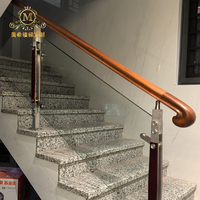 Escalier en spirale intérieur de luxe sur mesure MEIXI pour bureau à domicile, garde-corps en verre moderne, main courante en PVC, fixation murale, résistant à la rouille, garantie 1 an